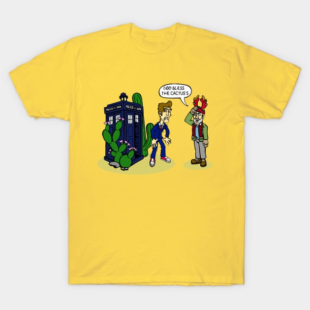 Beware the Prickly Planet T-Shirt by jackbrimstone